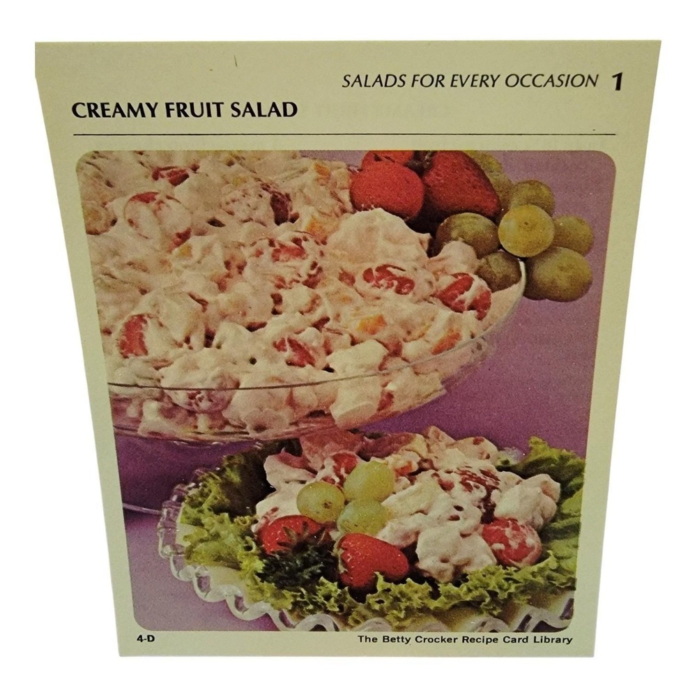Vintage 1971 Betty Crocker Recipe 243 Card Library Partial Set A-I Box Index - Picture 11 of 14